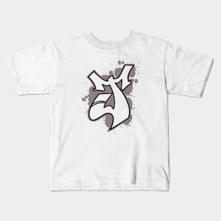 Graffiti letter J Kids T-Shirt